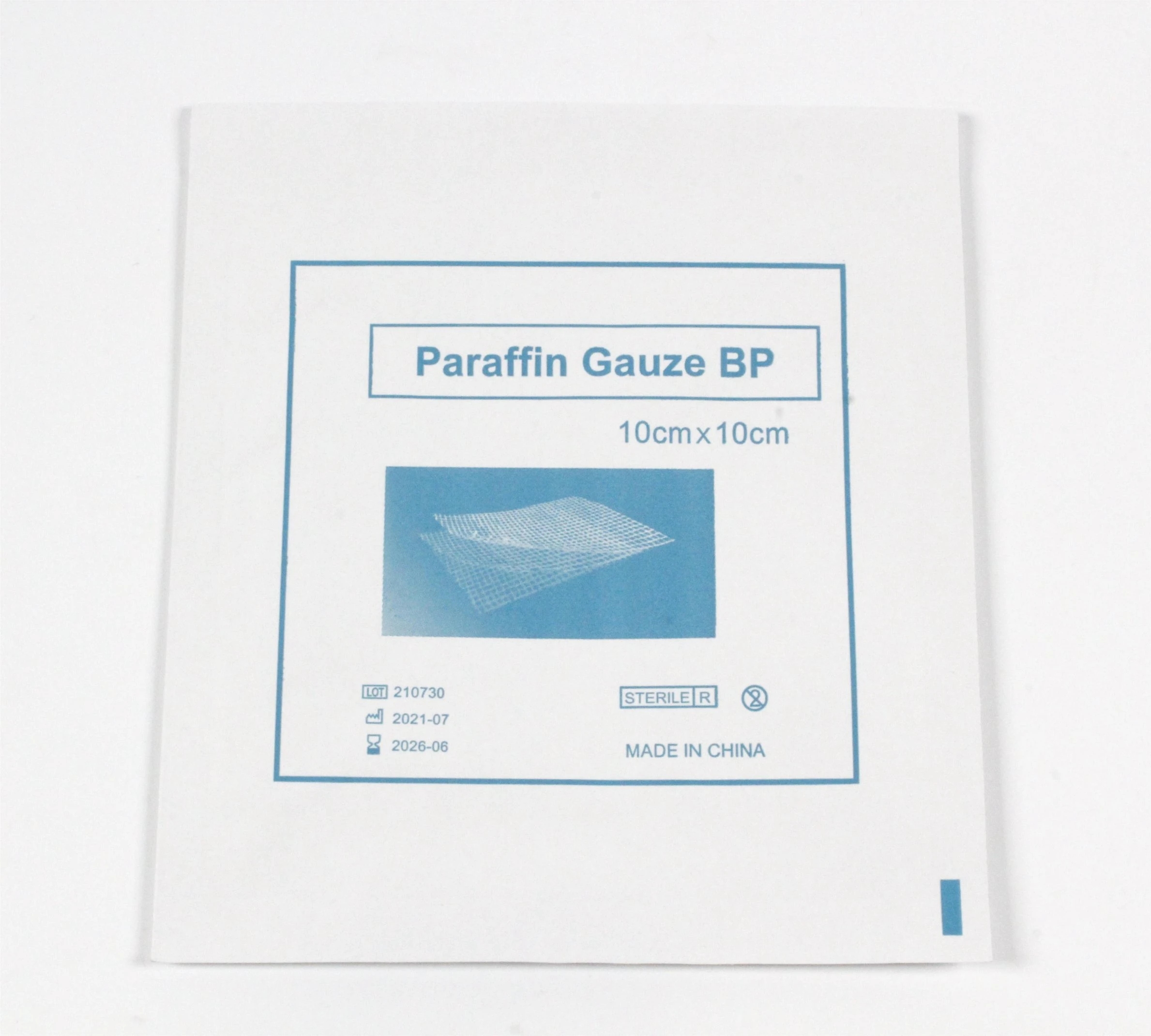 Factory Price Cotton Absorbent Medical Paraffin Gauze Bp Swab Pad Dressings